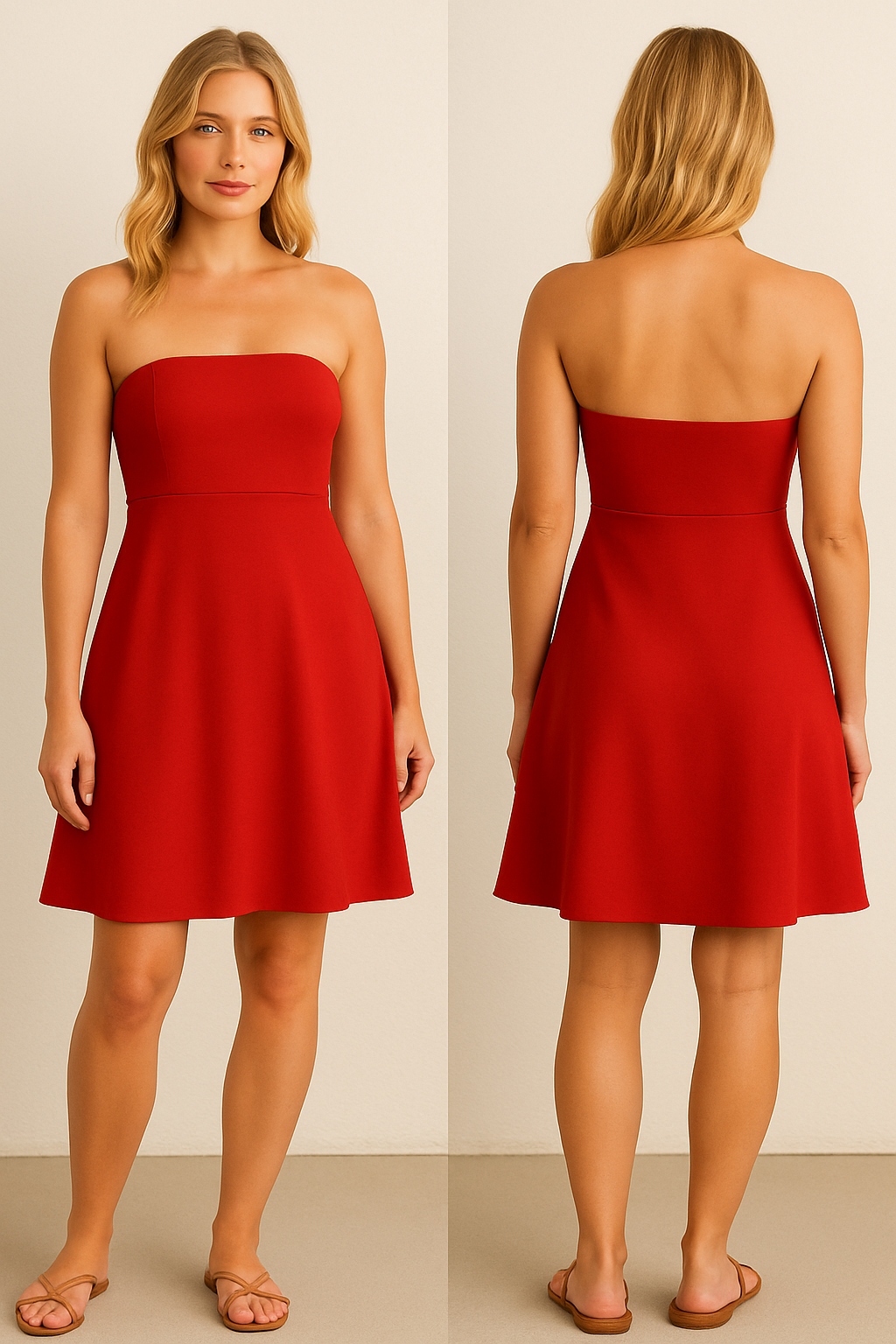 Strapless Mini Dress (Wear it 2+ Ways!)