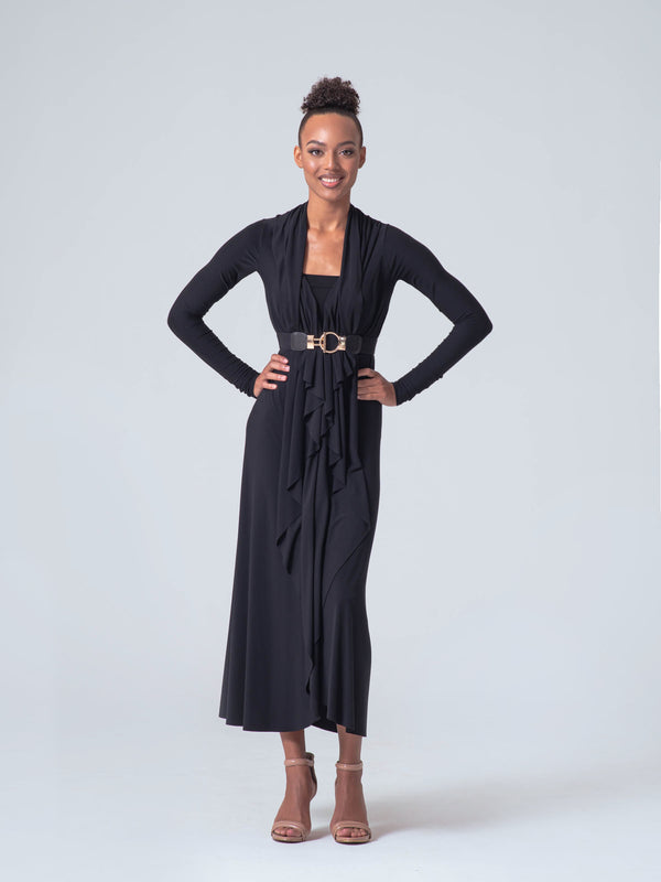 Black Convertible Dress (10+ Ways to Wear) | AFYX® Made in USA