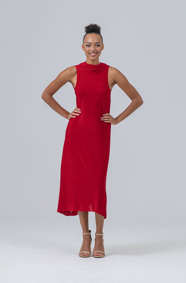 Red Convertible Dress (5+Ways to Wear) | AFYX® Made in USA