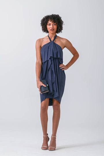 blue convertible dress Elegant Beautiful Infinity Convertible Maxi Long Dress Light Blue